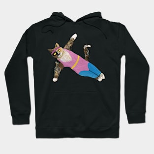 Fitness cat Hoodie